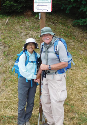 Ethel Chiang and husband Glen Freimuth 